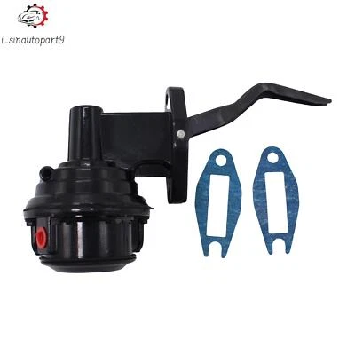 Bomba de combustible mecánica de aluminio negro 1 pieza para Ford 351C/351M/400 80GPH Foto 1 de 4