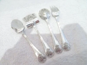 Gorgeous late 19th c French 950 silver sweets serving set Louis XV st Cardeilhac - Picture 1 of 11