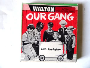Super 8mm b/w SILENT 200'' "LITTLE FIRE-FIGHTERS" Our Gang Original Box - Picture 1 of 17