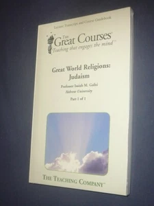 Teaching Co Great Courses TRANSCRIPTS     Great World Religions  :  JUDAISM  new - Picture 1 of 1