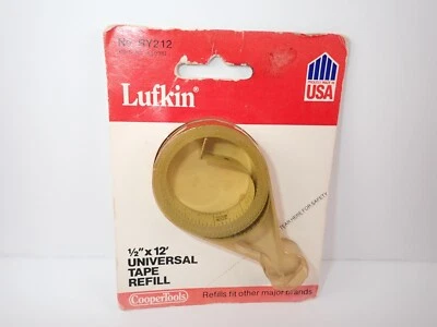 LUFKIN RY212 Universal Replacement Measuring Tape Blade 1/2" x 12' New NOS - Image 1 of 4