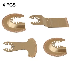Superior Quality Carbide Multi Tool Blades Set for Tile Grout Cutter 4pcs - Foto 1 di 4