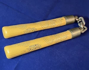 TMNT Teenage Mutant Ninja Turtles Nunchucks 2014 Paramount Pictures Playmates - Imagen 1 de 4