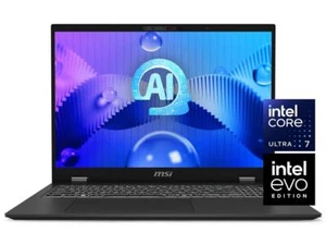 MSI Prestige AI EVO 16" Ultra Thin Laptop Ultra 7-155H ARC Graphics 32GB 1TB SSD - Picture 1 of 12