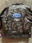 philadelphia eagles leather jacket signed Super Bowl XXXIX-Jacksonville