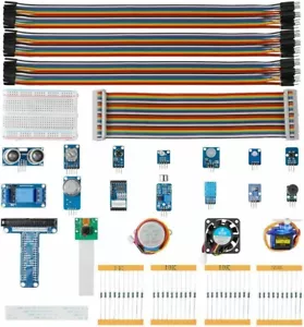 Electronics Projects Starter Kit for Raspberry Pi 4/ 3B+ / 3B / 3A+ / 2B / 1B+ - Picture 1 of 9