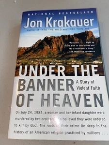 Under the Banner of Heaven by Jon Krakauer trade paperback book - Picture 1 of 1