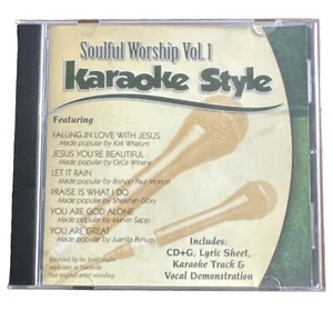 Soulful Worship Volumen 1 Christian Karaoke Estilo CD+G Daywind - Imagen 1 de 4
