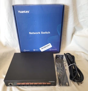 Yuanley 8 Port 10G Network Switch YS100-0008MS - Picture 1 of 9