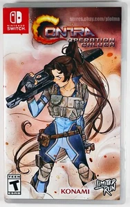 CONTRA: OPERATION GALUGA Nintendo Switch Game Limited Run CONVENTION EXCLUSIVE - Picture 1 of 3