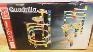 Hape Quadrilla The Cyclone Marble Run # 6008 Wooden Building READ! - Picture 1 of 24