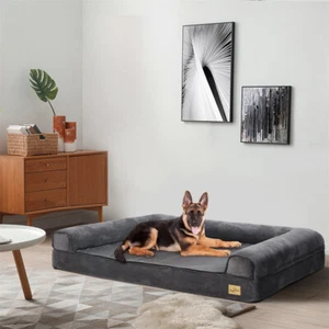 Oxford de espuma viscoelástica duradera para perro impermeable ortopédica mediana a grande mascota XXL - Imagen 1 de 20