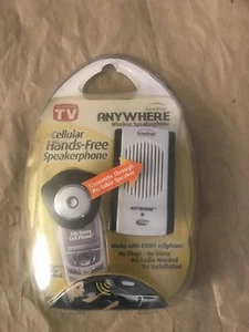 Fonefree Anywhere Cellular Hands Free Wireless Speakerphone -new - Zdjęcie 1 z 3