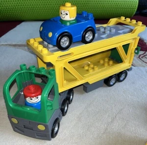 Lego Duplo Autotransporter Auto-Truck & Konvolut 39 Teile - Bild 1 von 4