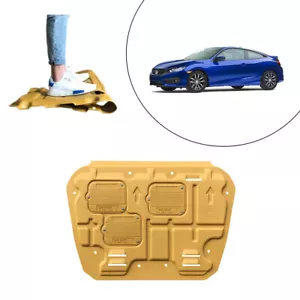 Protector contra salpicaduras de motor delantero dorado para Honda civic 2016-2021 cubierta inferior 1 pieza - Imagen 1 de 6