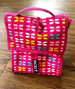 Lunch Bag Foldable Freezable Foldable Perfect for School and Office Lunches - Picture 1 of 6