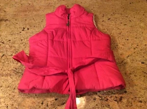 Vest Chaps $56 NWT Girls 8-10 M Name brand vest Back to School - Picture 1 of 6