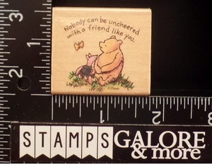 All Night Media Stempel Pooh DISNEY FIGUREN 726E EIN FREUND WIE DU #T27 - Bild 1 von 2