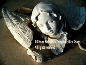 Feathered Friends Angel and bird death and resurrection fine art print - Picture 1 of 1