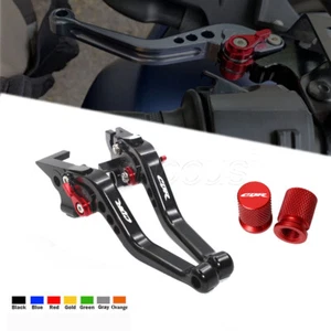 Palancas de embrague de freno cortas CNC ajustables para Honda CBR250R CBR300R CBR500R - Imagen 1 de 20
