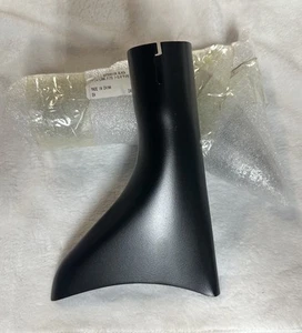 PAIR 7 1/4" Straight Fishtail Black Tips Harley Custom Slip On Paughco - Picture 1 of 4