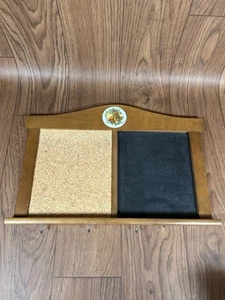 Goodwood 19" Wooden Combo Cork Chalkboard-Vegetable Design Farmhouse Decor - Picture 1 of 14