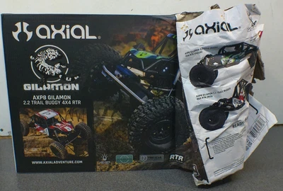 (BOX DMG)Axial AXP8 Gilamon 2.2 1/8 RTR 4x4 2.2 Trail Buggy (Green) [AXI-1207T1] - Image 1 of 3