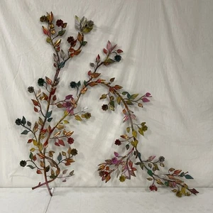 42" x 42" Vintage italienische Wandbehang Baum Skulptur mit Blumen - Bild 1 von 24