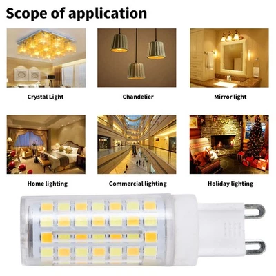 LED -Glühbirne 90LED G9 LED -Glühbirne 9W 220 V 360 ° Wärme Dissipation - Bild 1 von 4