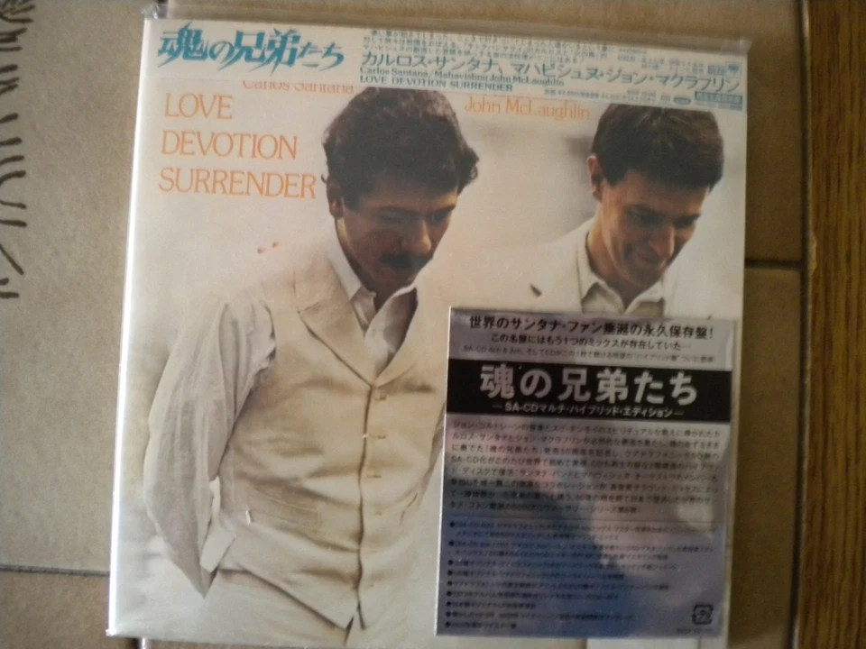 Santana,McLaughlin-Love Devotion...-Sony-SICP 10145-Japan mini lp SACD:2023:NEU. - Bild 1 von 2