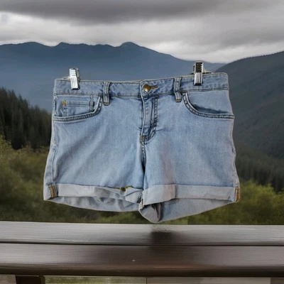 Vans короткие с манжетами джинсовой ткани синий Jean шорты подростков 9 29 талии - Изображение 1 из 4