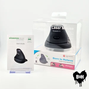 Microtouch Rockstick 2 Vertical Ambidextrous Mouse - Sml/Med *USED WITH BOX* - Picture 1 of 13