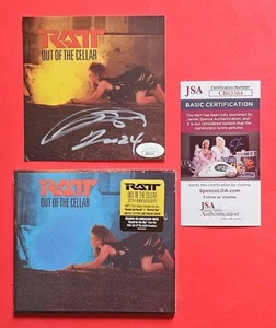STEPHEN PEARCY SIGNED RATT OUT OF THE CELLAR 40 ANNIV CD WITH JSA COA bas psa - Picture 1 of 1