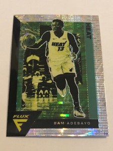 2020-21 Flux Basketball Exclusive Pulsar #93 - Bam Adebayo - Miami Heat