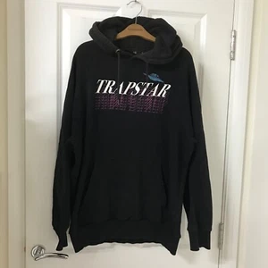 Trapstar UFO Hoodie Medium Mens Y2K Central Logo Relaxed Fit Long Sleeve  - Picture 1 of 7