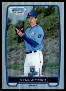 2012 Bowman Draft Picks & Prospects Chrome Refractors Kyle Zimmer Kansas City - Picture 1 of 2