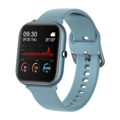 Bluetooth LED Full Touch Screen Sport Smart Watch Waterproof Fitness Heart Rate - Image 1 of 4
