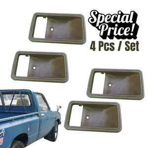 Set of 4 Pcs Truck Inner Door Handle Cup Bezel Brown Toyota Hilux RN30 LN40 - Bild 1 von 5