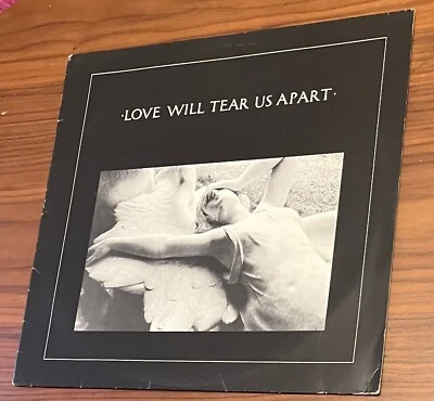 JOY DIVISION Love Will Tear Us Apart Vinyl Record 45RPM 12" 1983 FAC XXIII-XII - Image 1 of 4