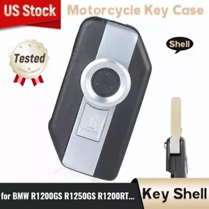 Motorcycle Remote Key Case Shell Case Fob for BMW R1200GS R1250GS R1200RT K1600 - Picture 1 of 6