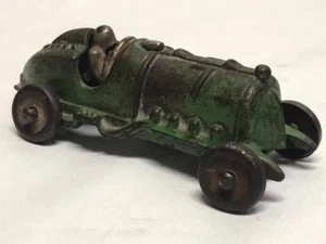 Antique Hubley #7 Cast Iron Race Car - Picture 1 of 8