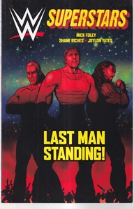 WWE SUPERSTARS: #4 LAST MAN STANDING! (NBM Publishing 2016 TPB){W8}) - Picture 1 of 2