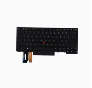 New Thinkpad Lenovo T480S E480 E490 T490 English non backlit keyboard 01YP520 - Afbeelding 1 van 2
