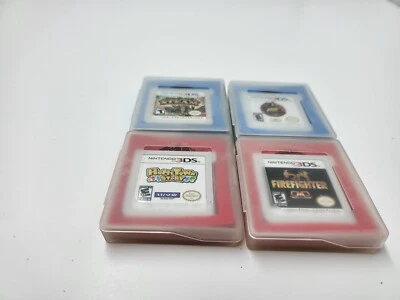 LOTE de 4 juegos Nintendo 3DS Harvest Moon/S.t.e.a.m/NBA All stars/Firefighter #G28 Foto 1 de 4