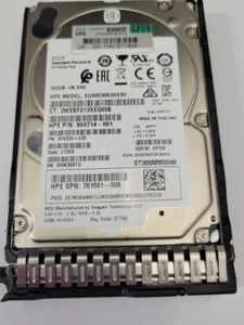HP 300GB 12G SAS 10K SFF 2.5" DC SC HDD Hard Drive 872475-B21 872735-001 HPE - Picture 1 of 5