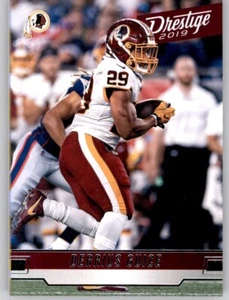 Tarjeta base Prestige Derrius Guice NFL PWE 2019 Redskins #101 - Imagen 1 de 2