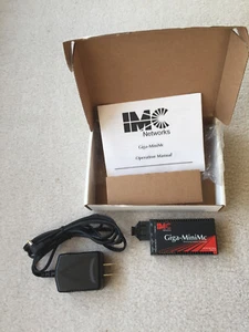 IMC Gigabit Glasfaser auf Ethernet Adapter mit amerikanischem Strom oder europäischem Strom - Bild 1 von 2