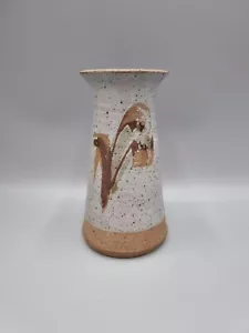 A Studio Pottery Conical Vase With Flared Mouth, French, Impressed ':T' Mark. - Picture 1 of 10