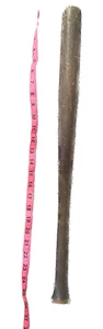 Baseballschläger aus Holz 26 Zoll, Markenlos, dünn, braun, authentisch abgenutzt antik - Bild 1 von 8