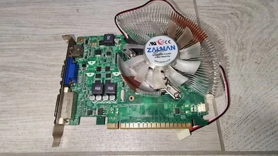 SCHEDA VIDEO NVIDIA GEFORCE GT 640 3GB GDDR3 PCI-E OEM ZALMAN DVI VGA HDMI 192B - Immagine 1 di 4